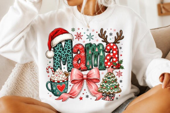 Download Christmas Mama Sublimation PNG - Premium Bundle